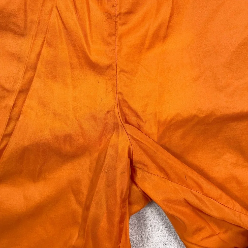 Vintage Y2K Nike Swim Trunks Men Large Orange Blue Board Shorts Spellout Adult *